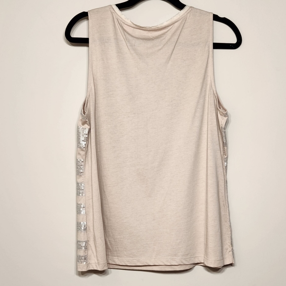 Chico's Metallic Stripe Tank - Picture 2 of 7